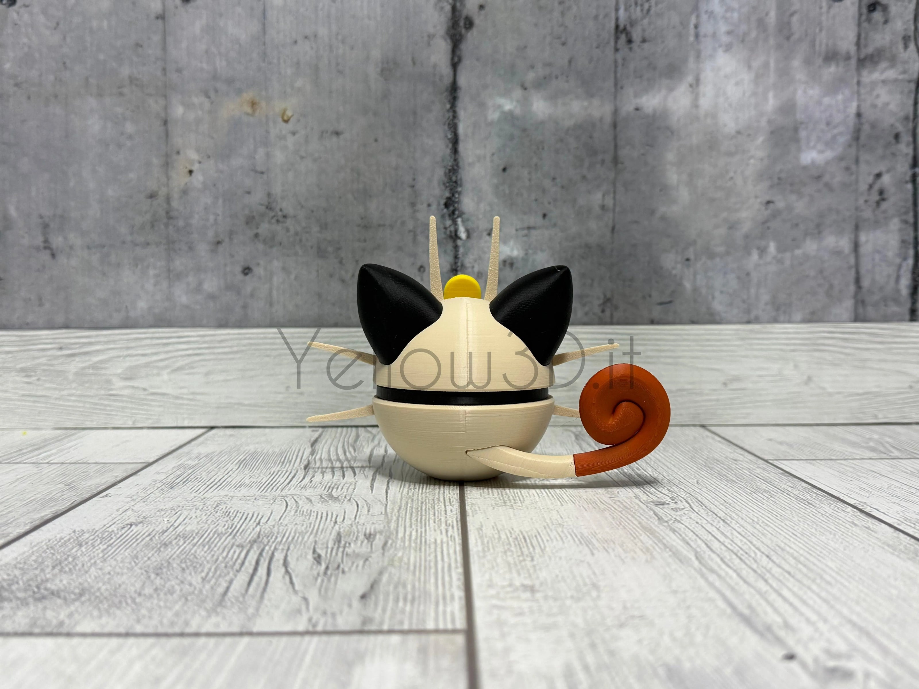 052. Meowth Fusionball Fanart
