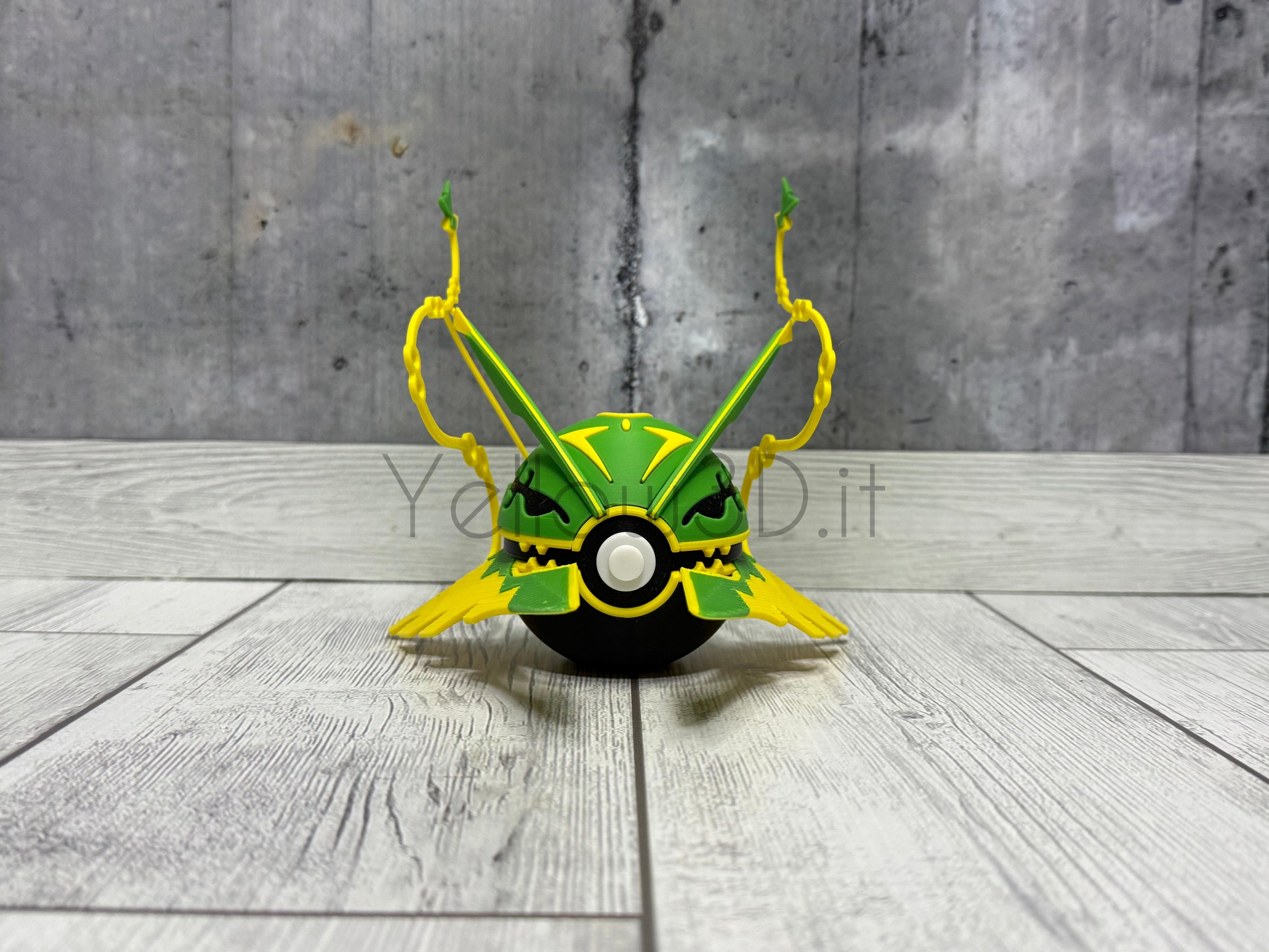 384. MegaRayquaza Fusionball Fanart