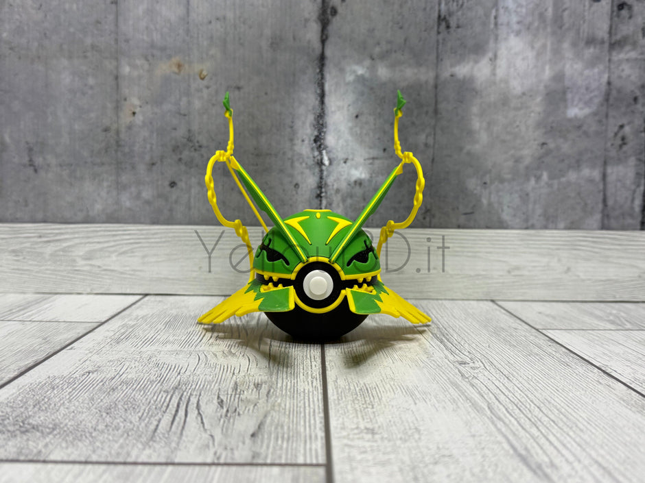 384. MegaRayquaza Fusionball Fanart
