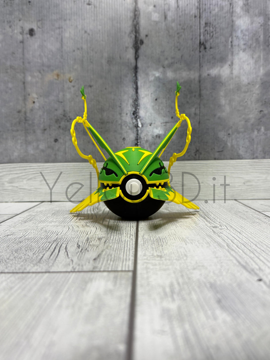 384. MegaRayquaza Fusionball Fanart