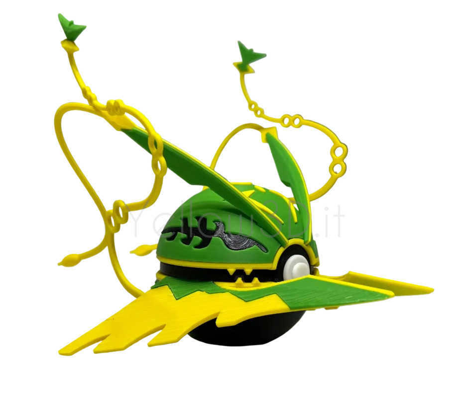 384. MegaRayquaza Fusionball Fanart