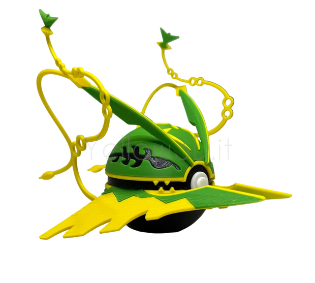 384. MegaRayquaza Fusionball Fanart