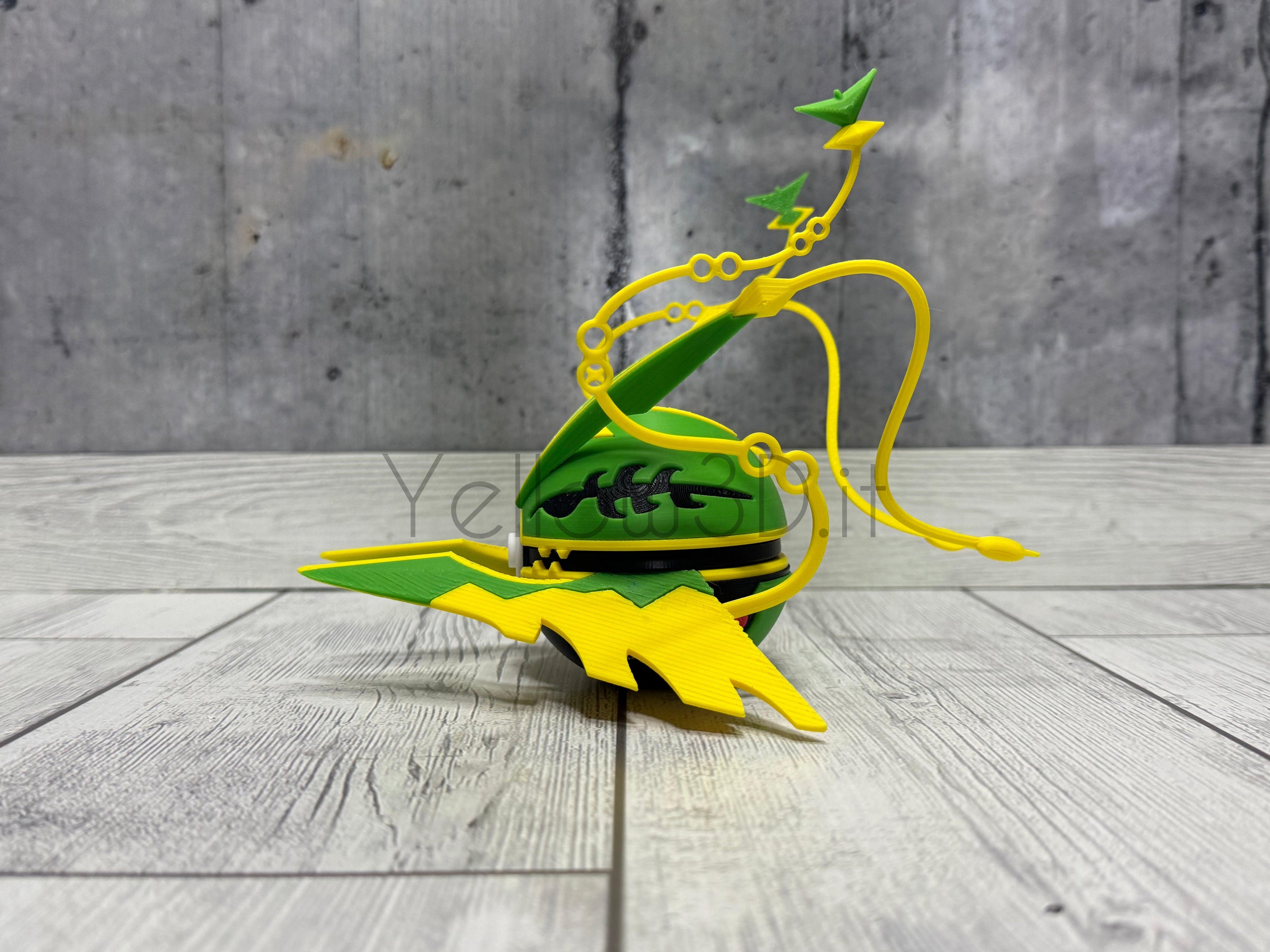 384. MegaRayquaza Fusionball Fanart