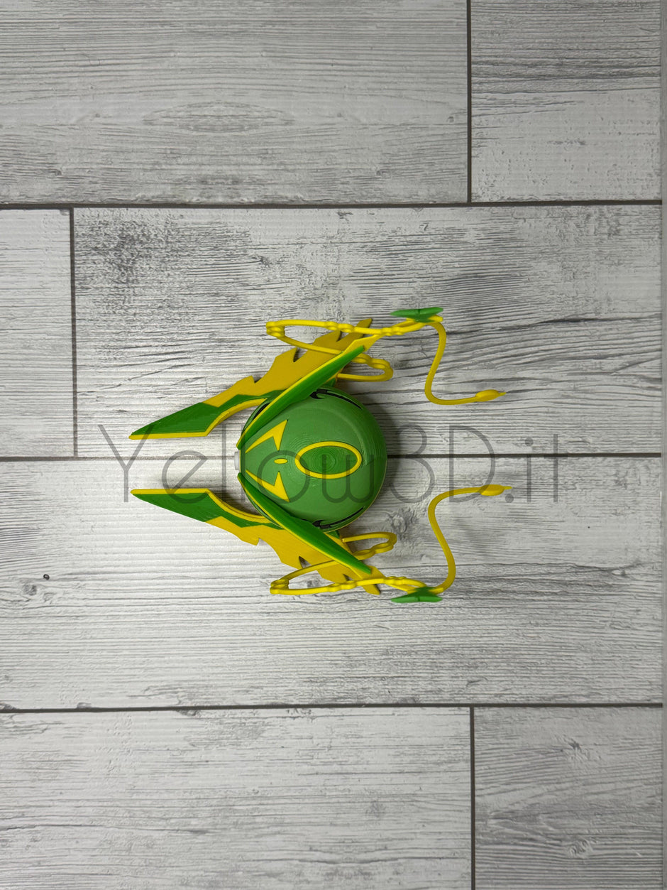 384. MegaRayquaza Fusionball Fanart