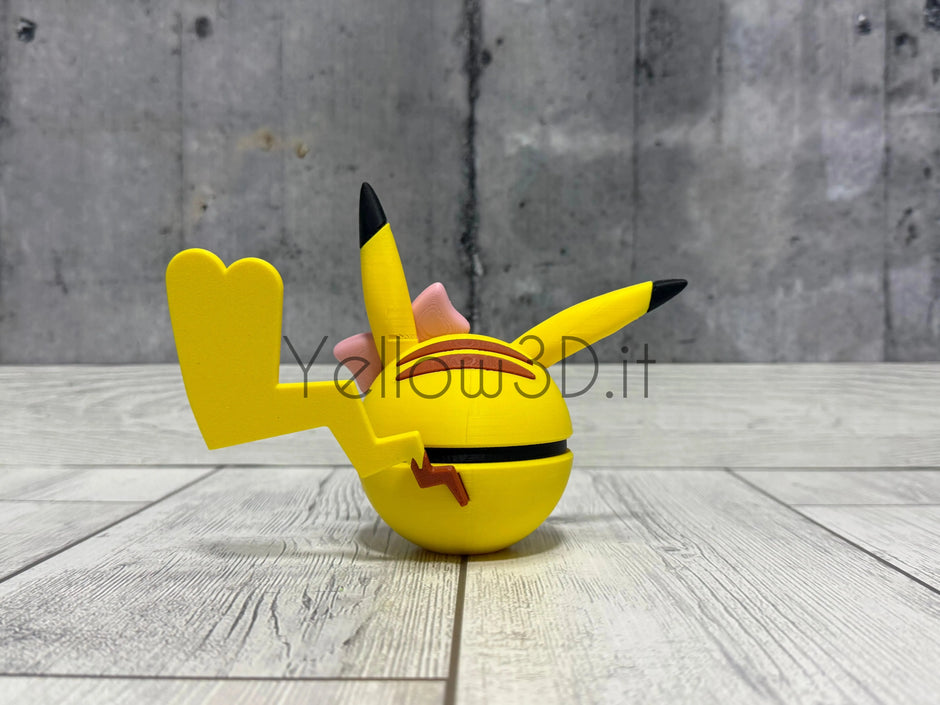 025. Lady Pikachu Fusionball Fanart