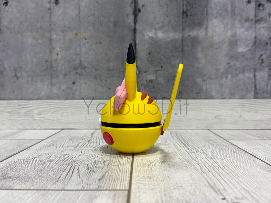 025. Lady Pikachu Fusionball Fanart