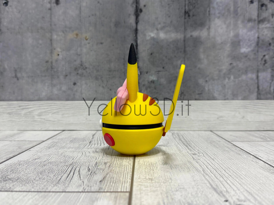 025. Lady Pikachu Fusionball Fanart