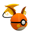 026. Raichu Fusionball Fanart