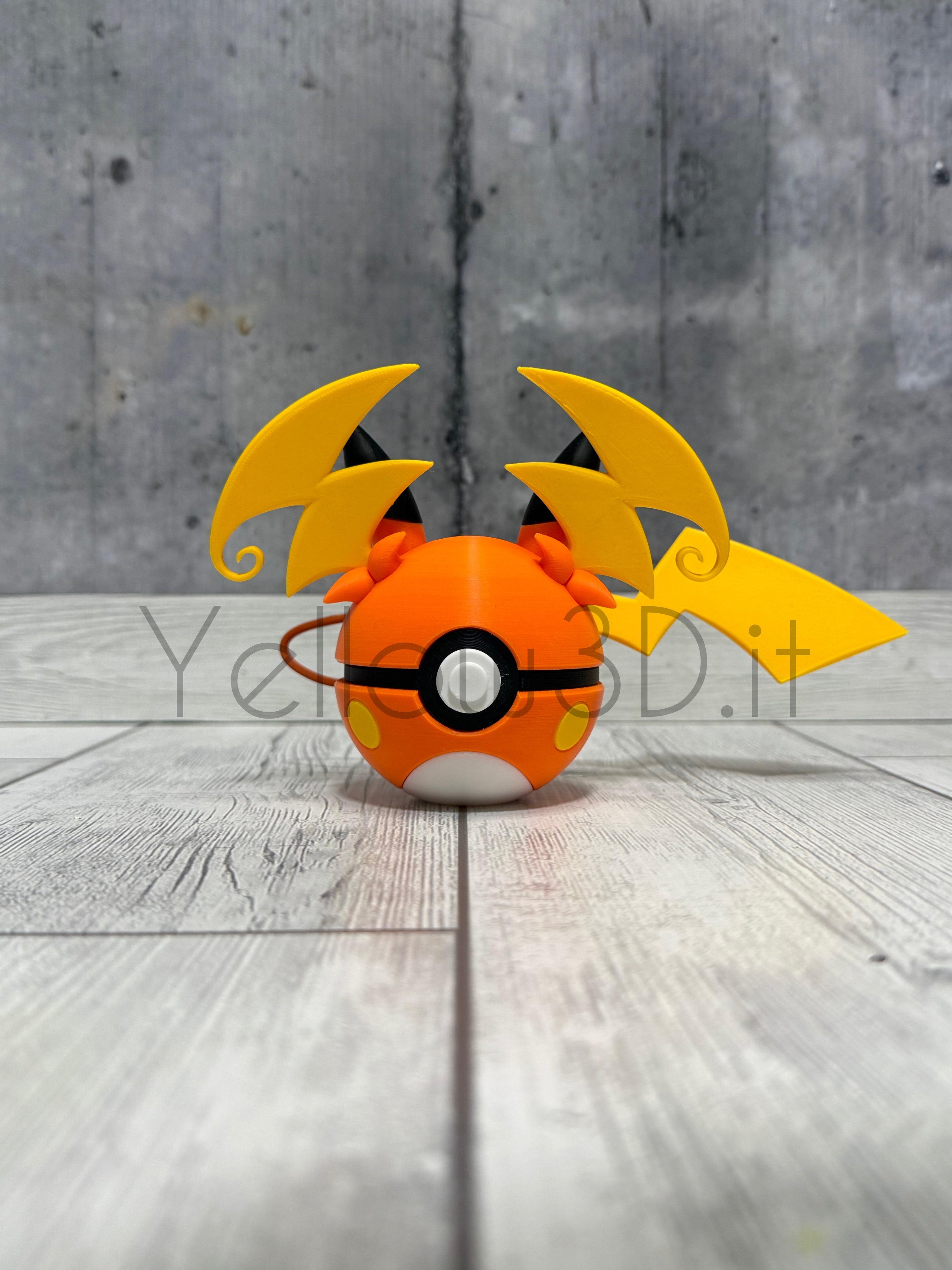 026. MegaRaichu Y Fusionball Fanart