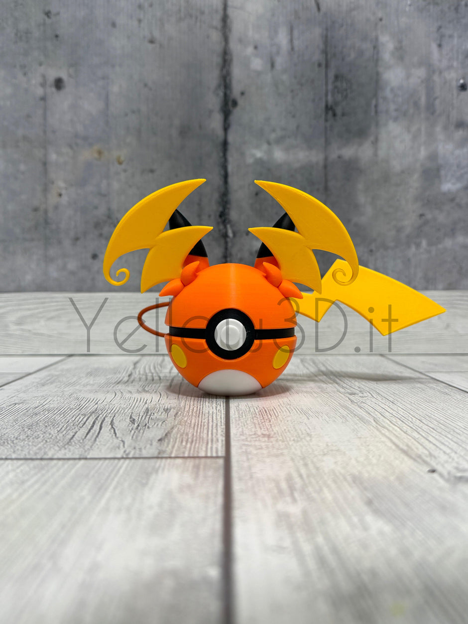 026. MegaRaichu Y Fusionball Fanart