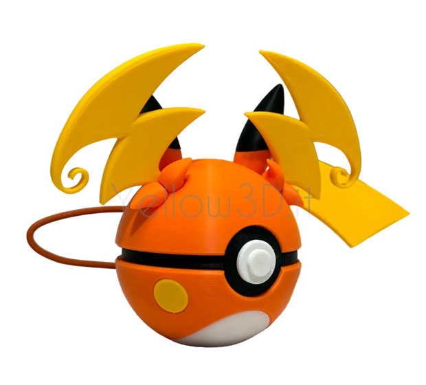 026. MegaRaichu Y Fusionball Fanart