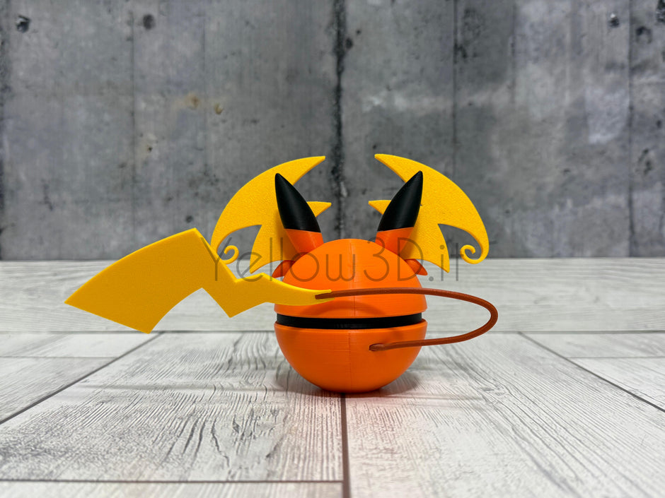 026. MegaRaichu Y Fusionball Fanart