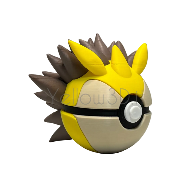 028. Sandslash Fusionball Fanart