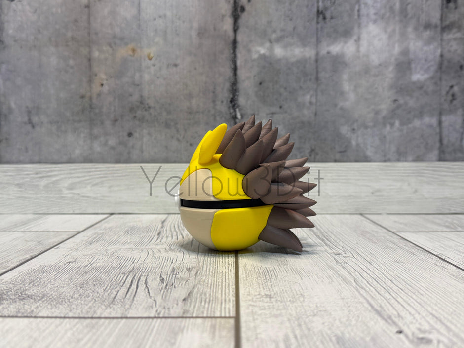 028. Sandslash Fusionball Fanart