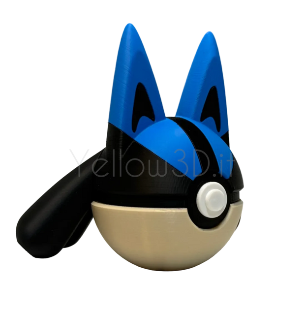 448. Lucario Fusionball Fanart