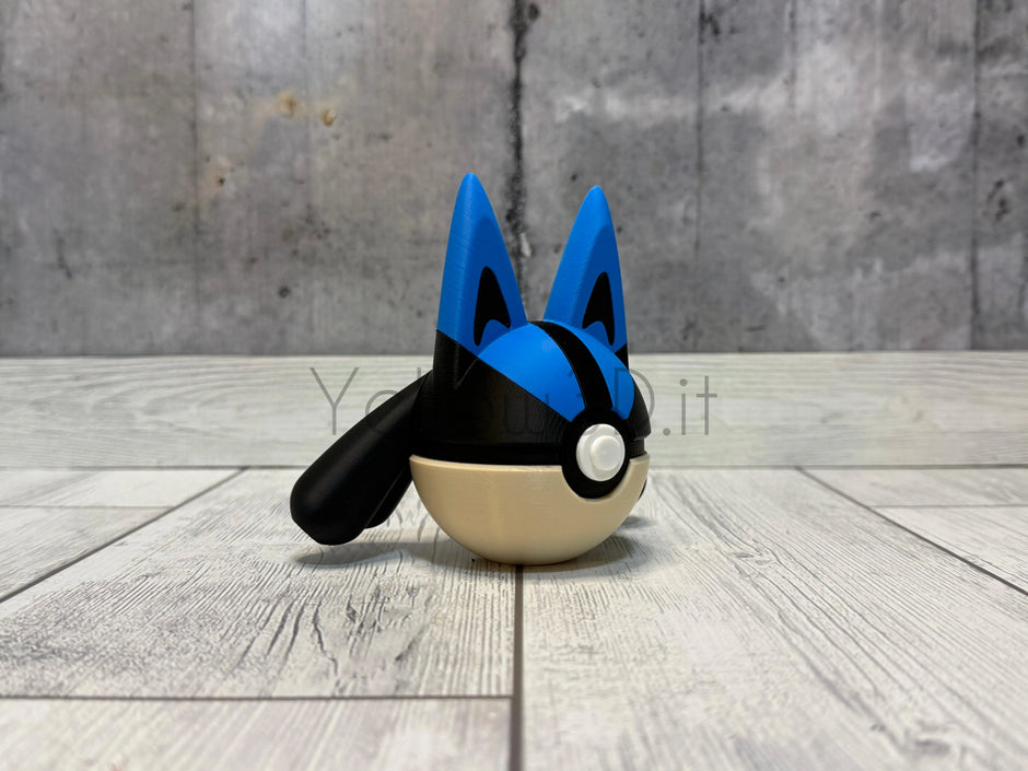 448. Lucario Fusionball Fanart