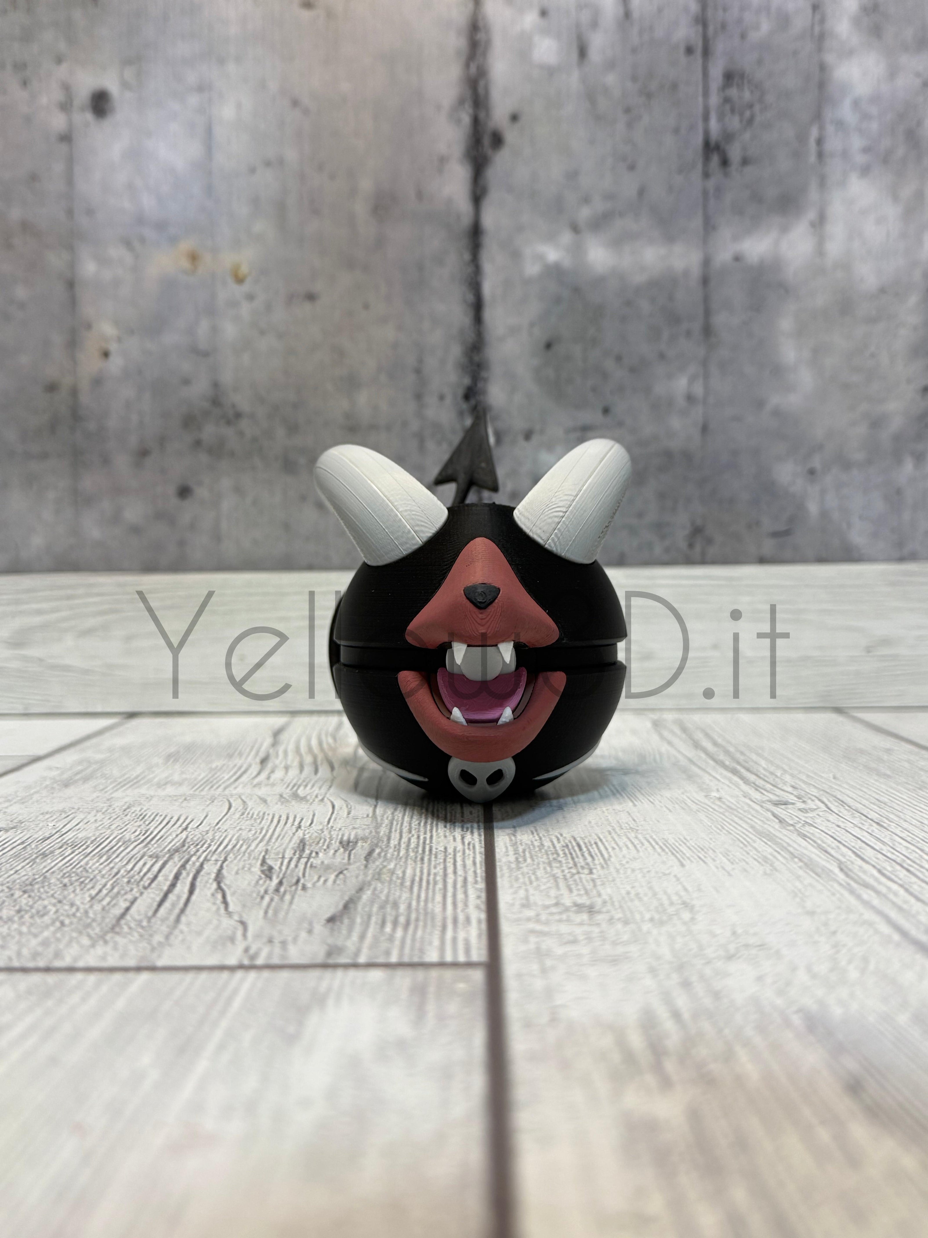 229. Houndoom Fusionball Fanart