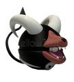 229. Houndoom Fusionball Fanart