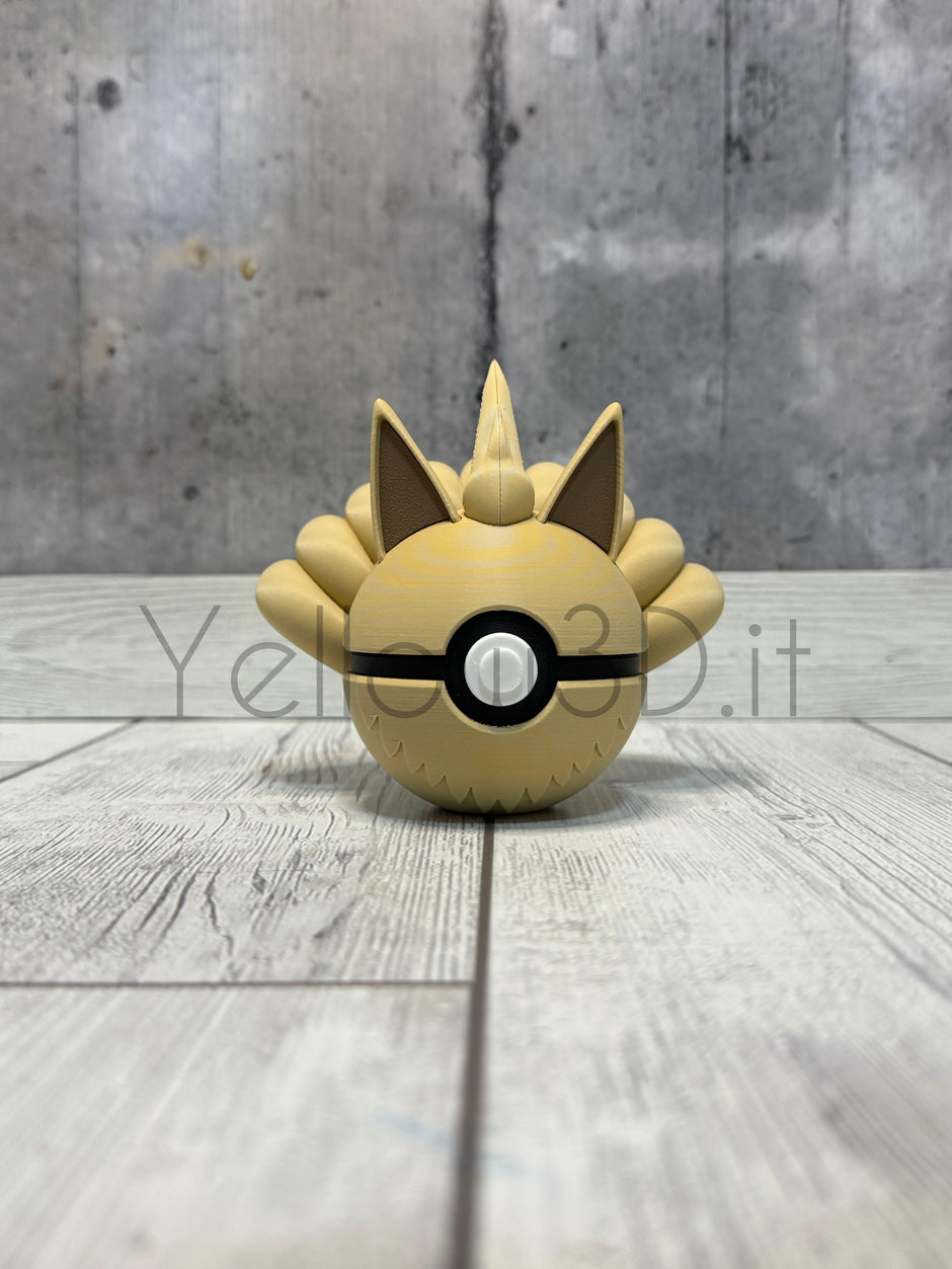 038. Ninetales Fusionball Fanart