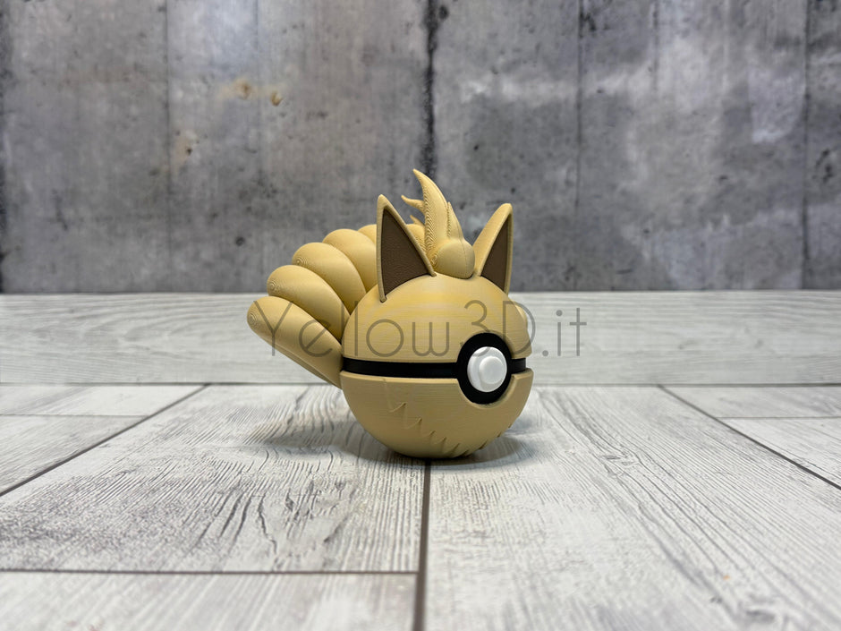 038. Ninetales Fusionball Fanart