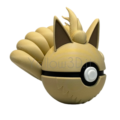038. Ninetales Fusionball Fanart
