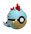 160. Feraligatr Fusionball Fanart