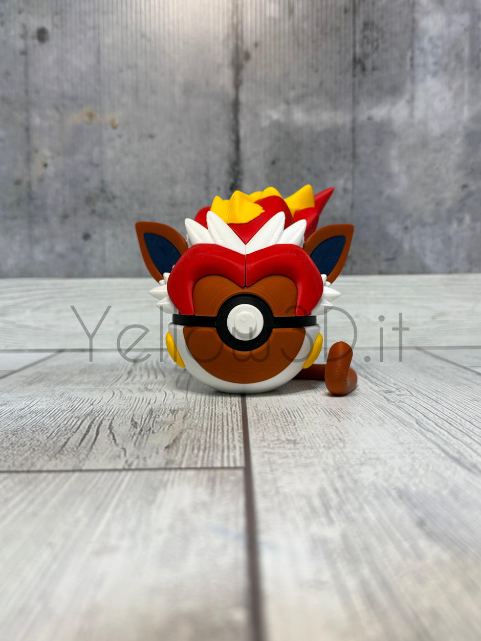 392. Infernape Fusionball Fanart