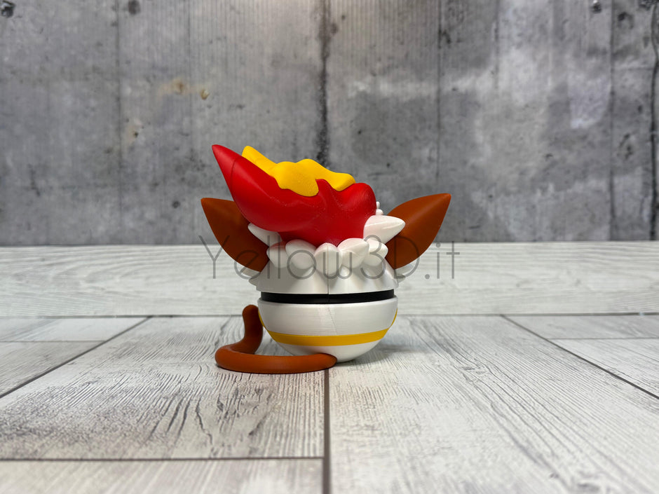 392. Infernape Fusionball Fanart