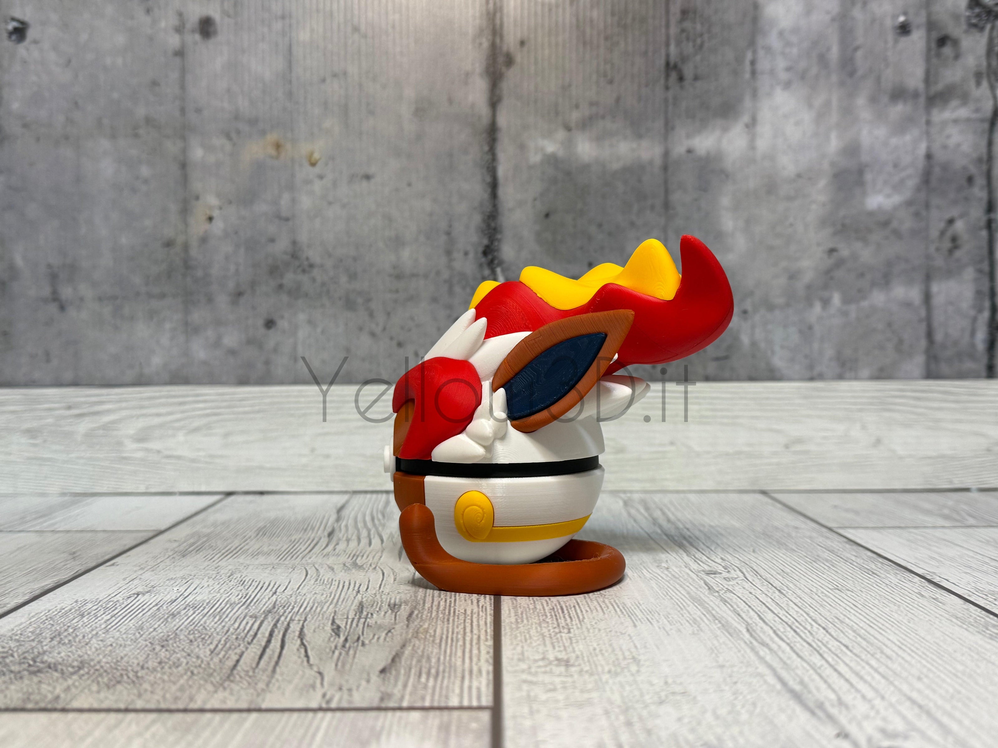 392. Infernape Fusionball Fanart