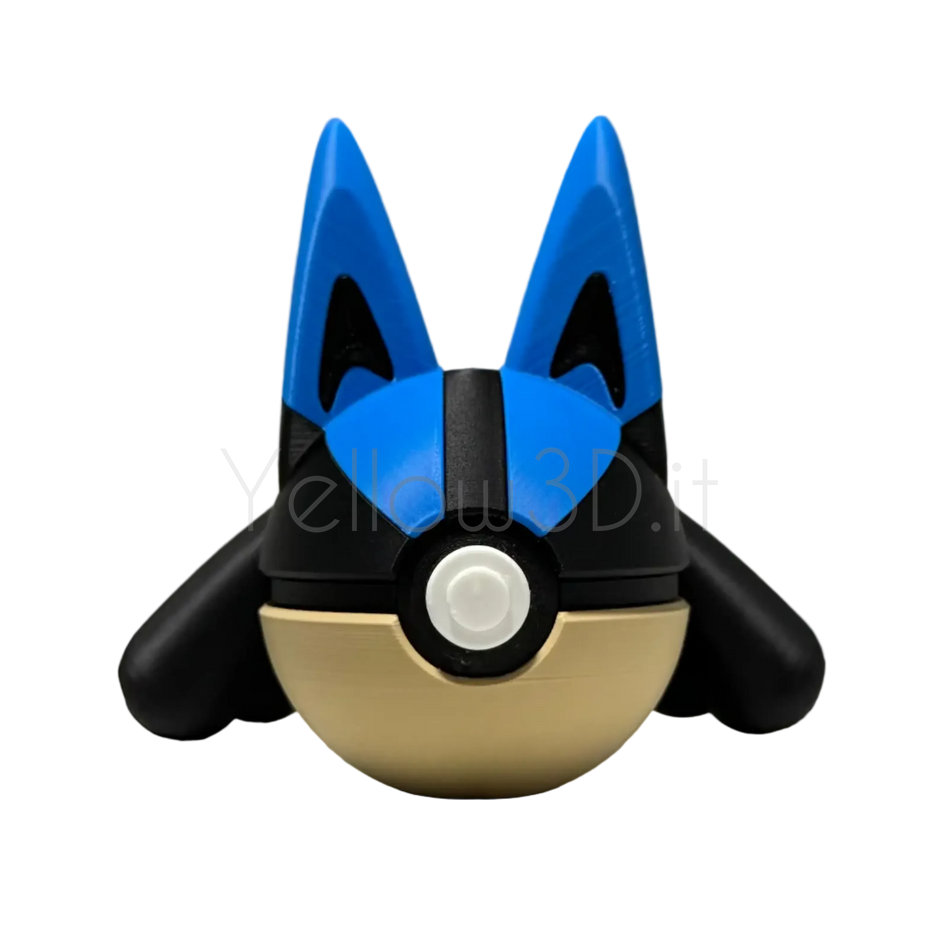 448. Lucario Fusionball Fanart