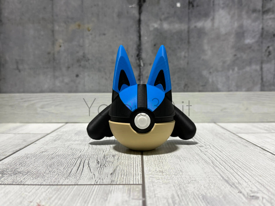 448. Lucario Fusionball Fanart