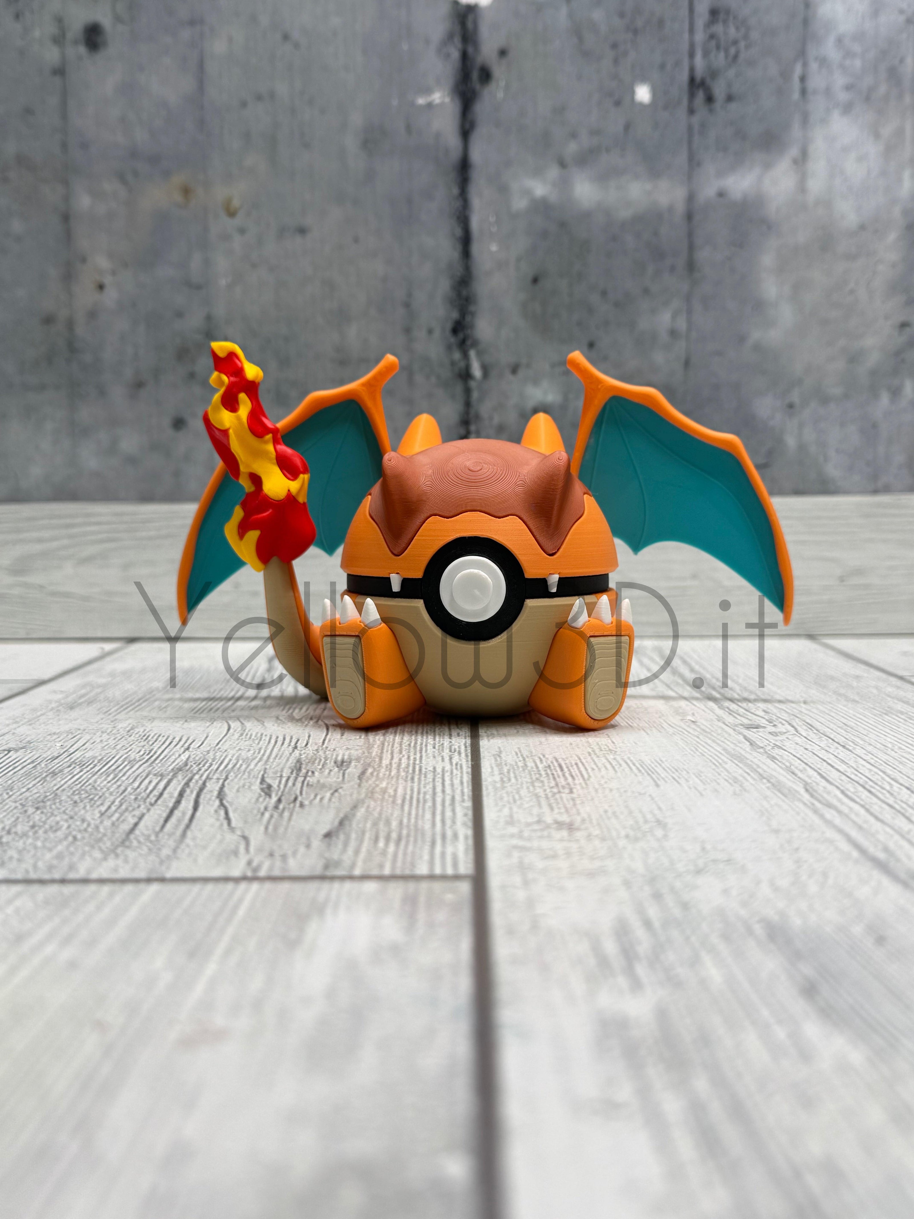 006. Charizard Clone Fusionball Fanart