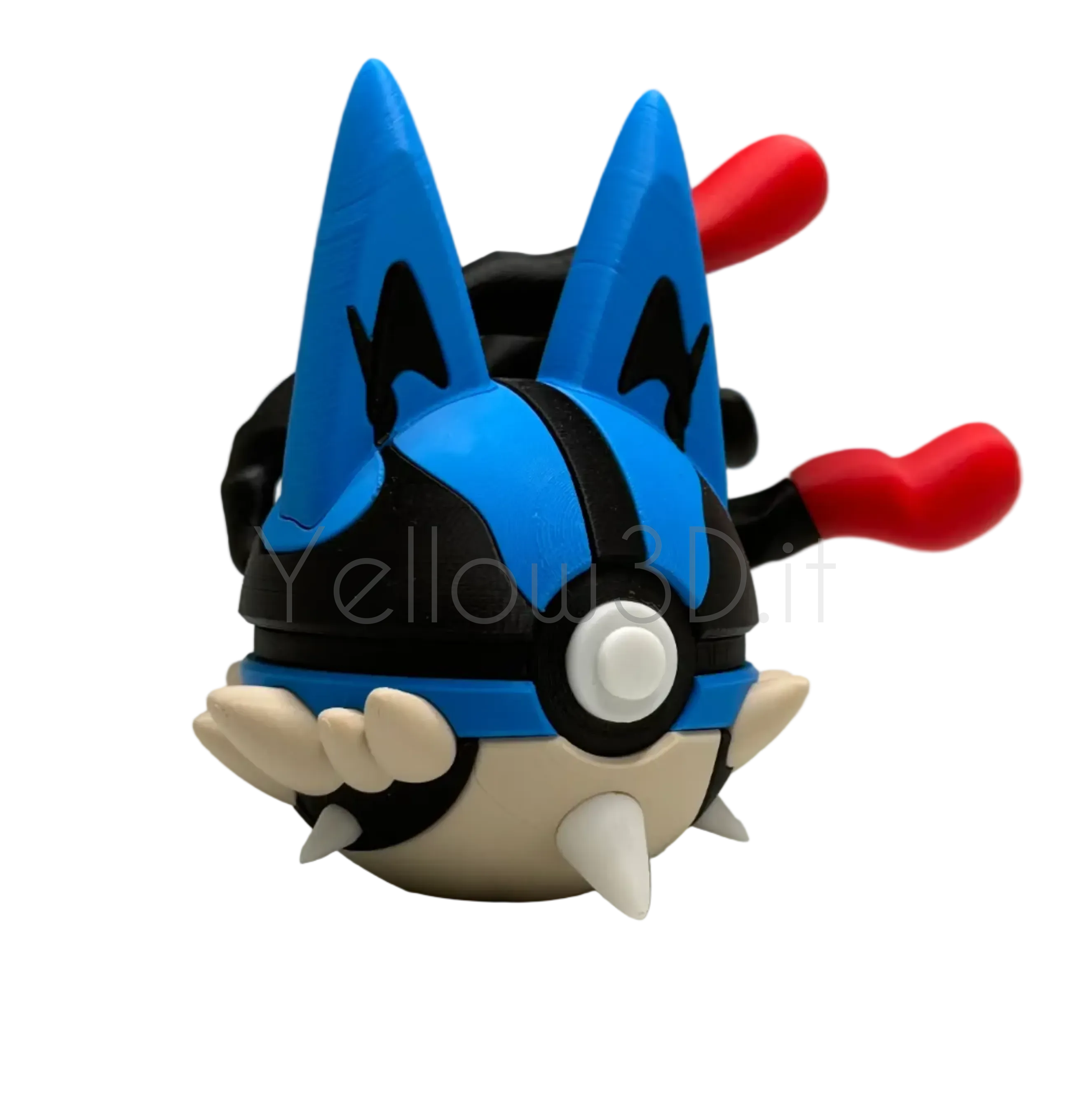 448. MegaLucario Fusionball Fanart