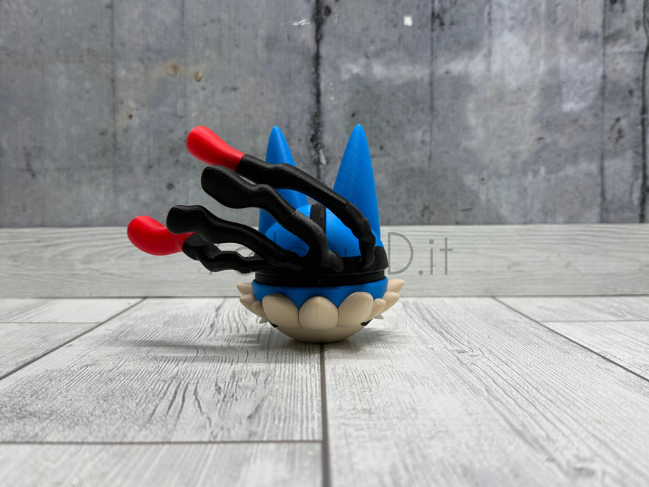 448. MegaLucario Fusionball Fanart
