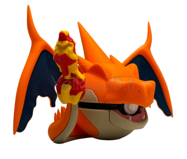 006. MegaCharizard Y Fusionball Fanart