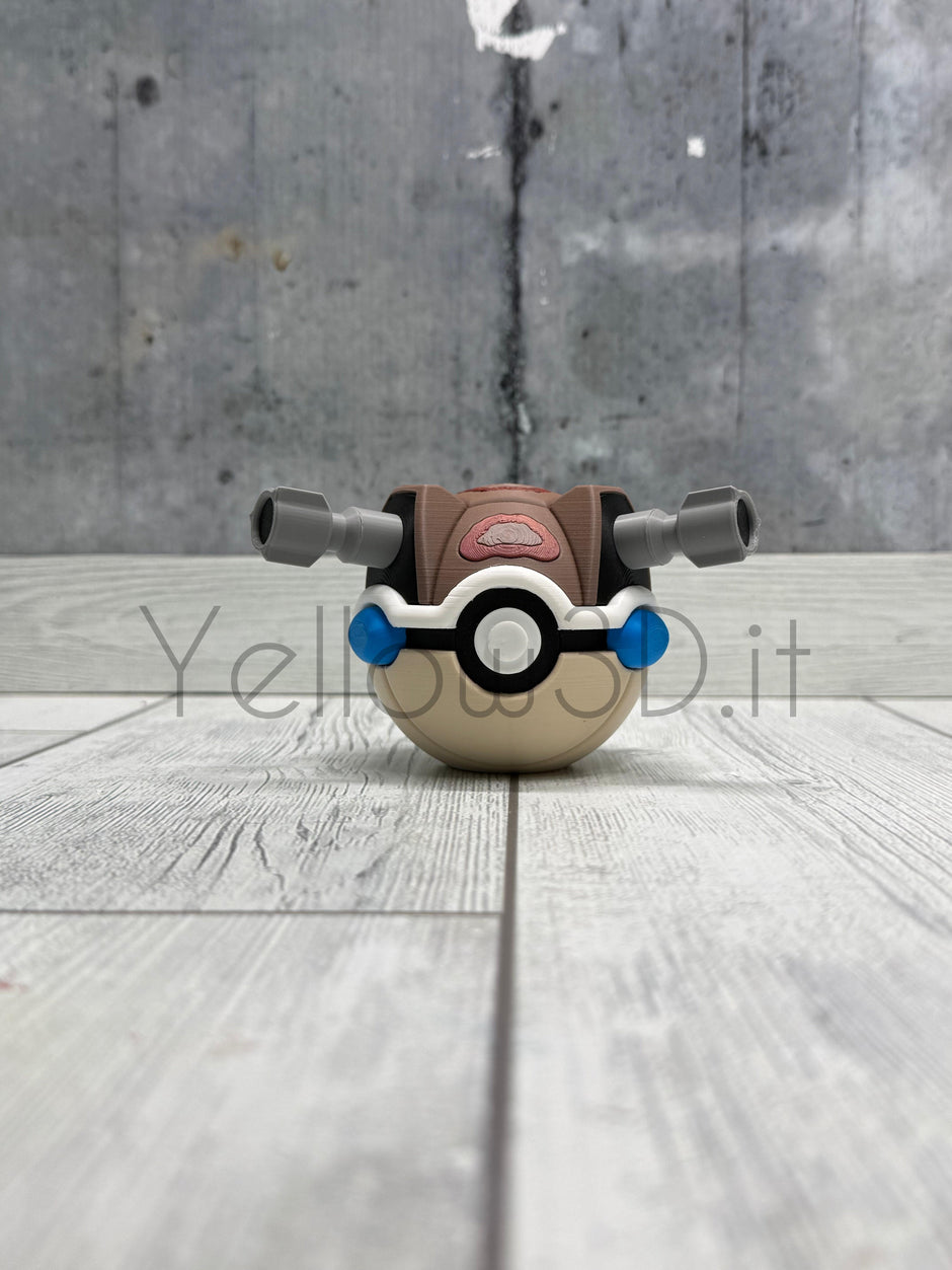 009. Blastoise Clone Fusionball Fanart