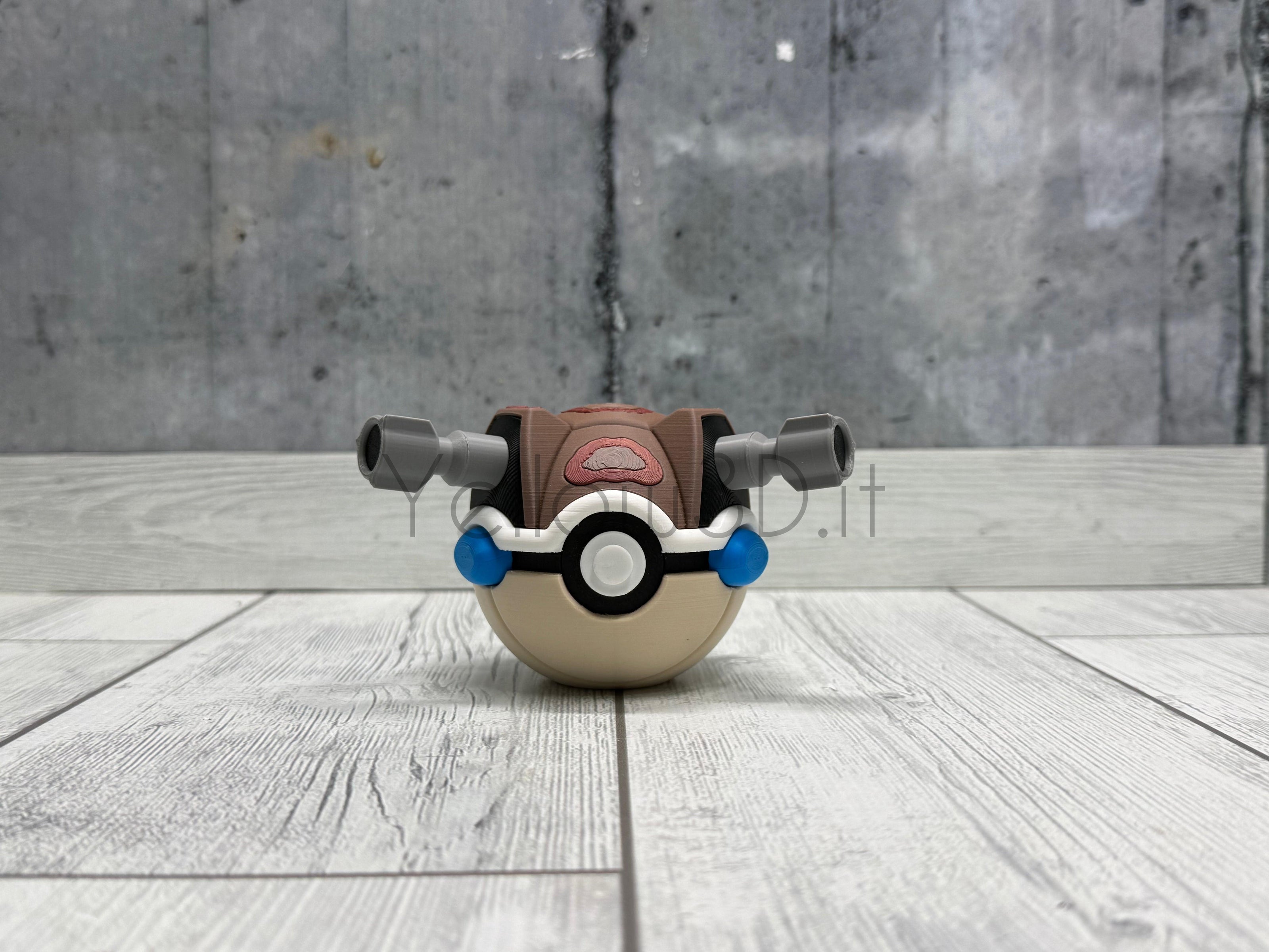 009. Blastoise Clone Fusionball Fanart