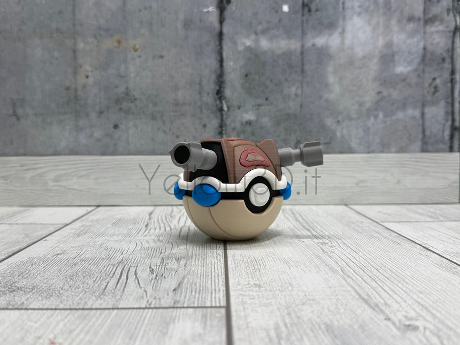 009. Blastoise Clone Fusionball Fanart