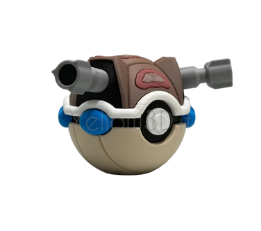 009. Blastoise Clone Fusionball Fanart