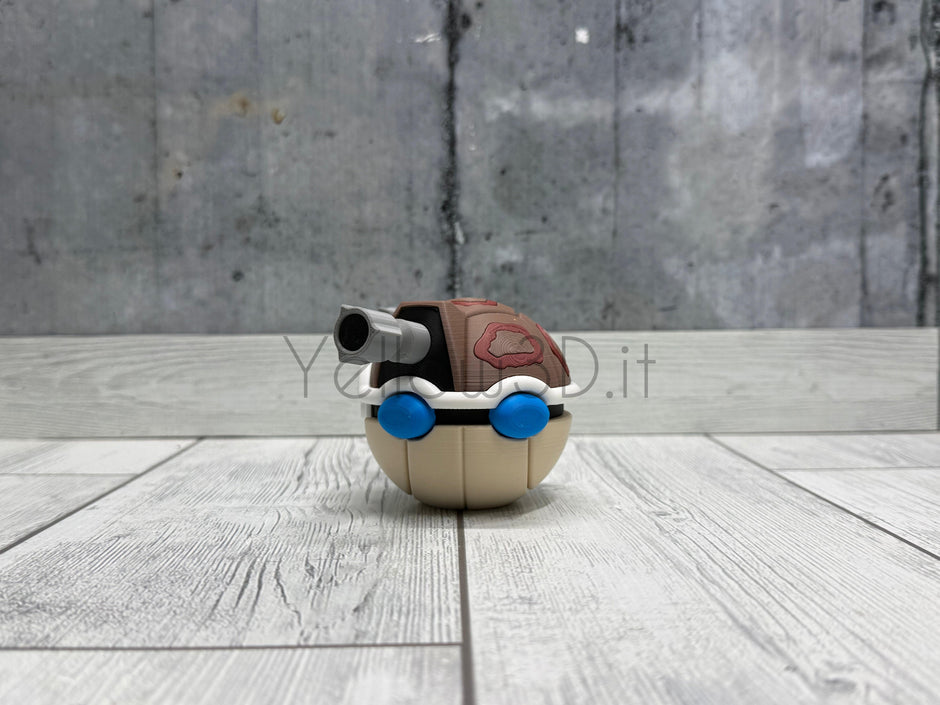 009. Blastoise Clone Fusionball Fanart