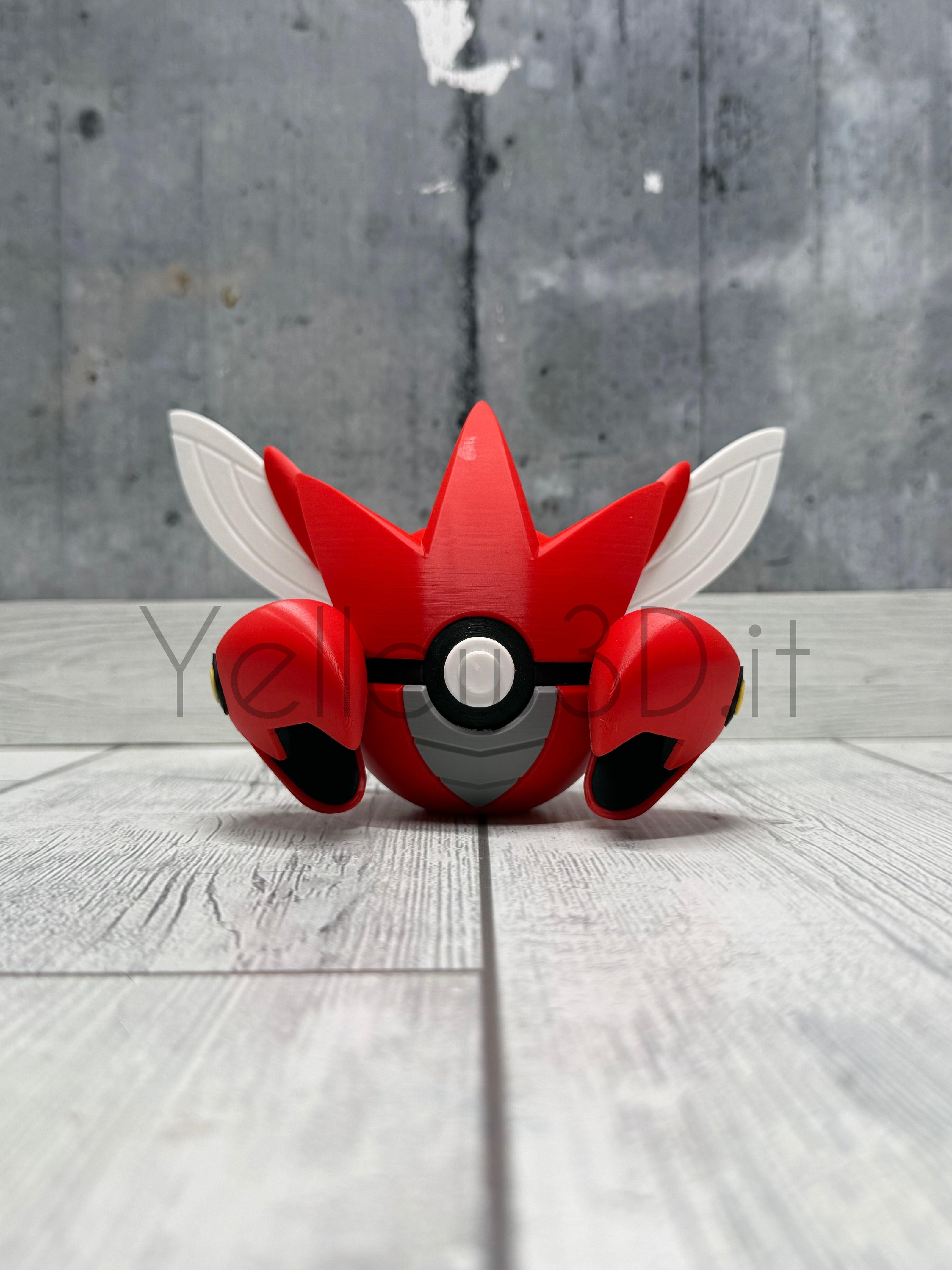 212. Scizor Fusionball Fanart