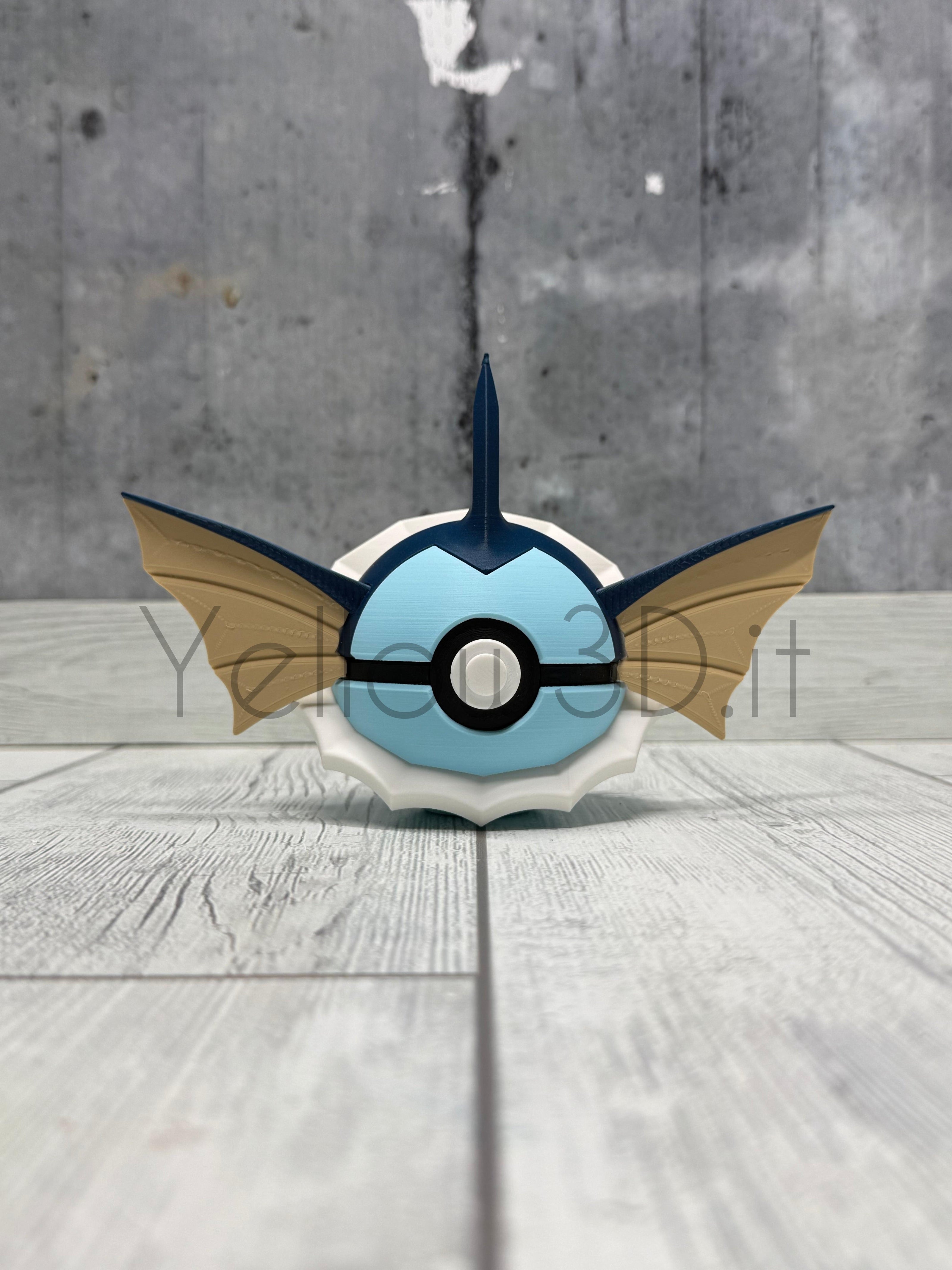 134. Vaporeon Fusionball Fanart