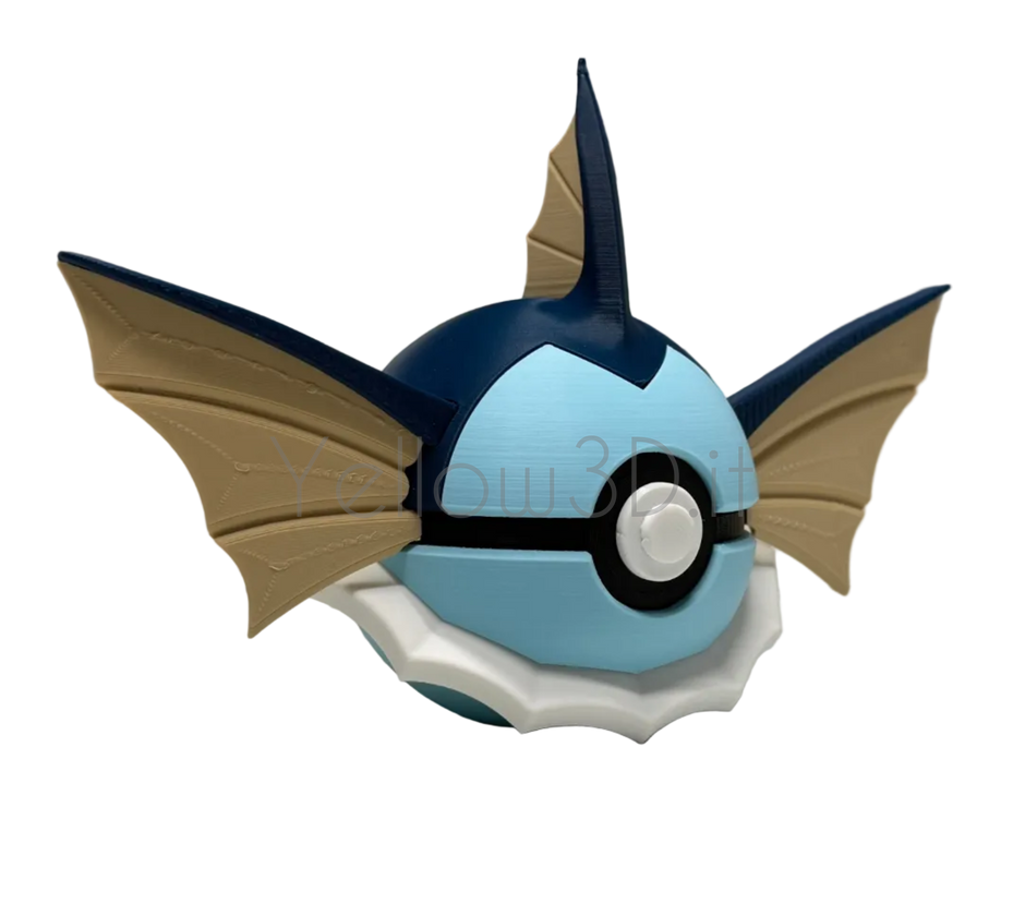 134. Vaporeon Fusionball Fanart