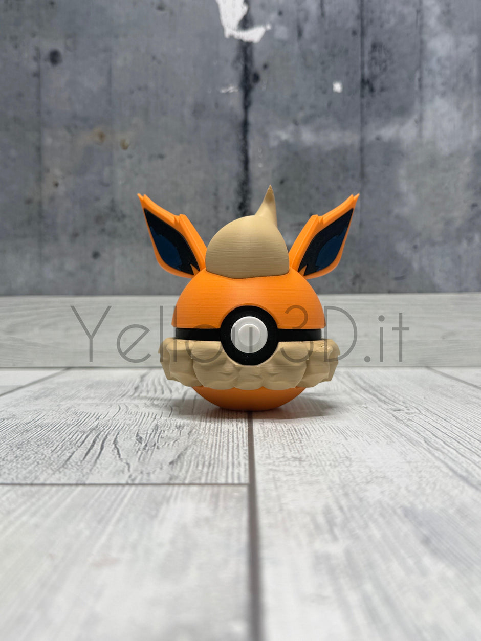 136. Flareon Fusionball Fanart