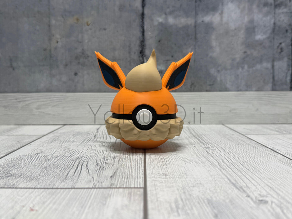 136. Flareon Fusionball Fanart