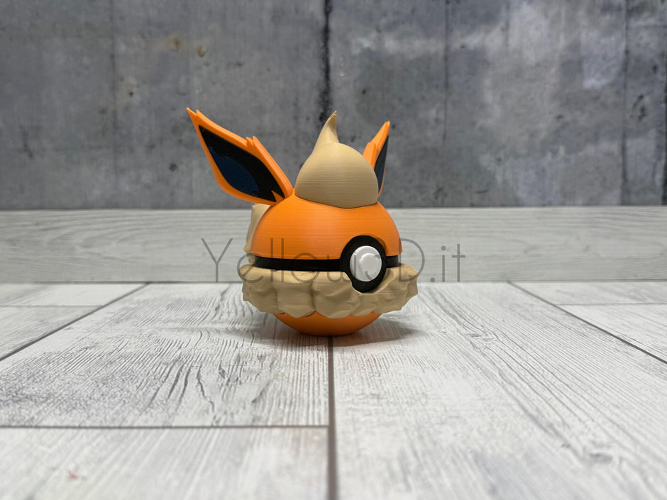136. Flareon Fusionball Fanart