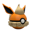 136. Flareon Fusionball Fanart