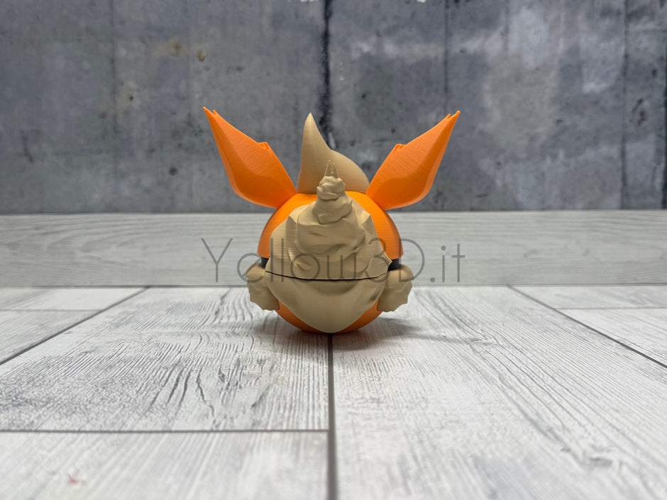 136. Flareon Fusionball Fanart