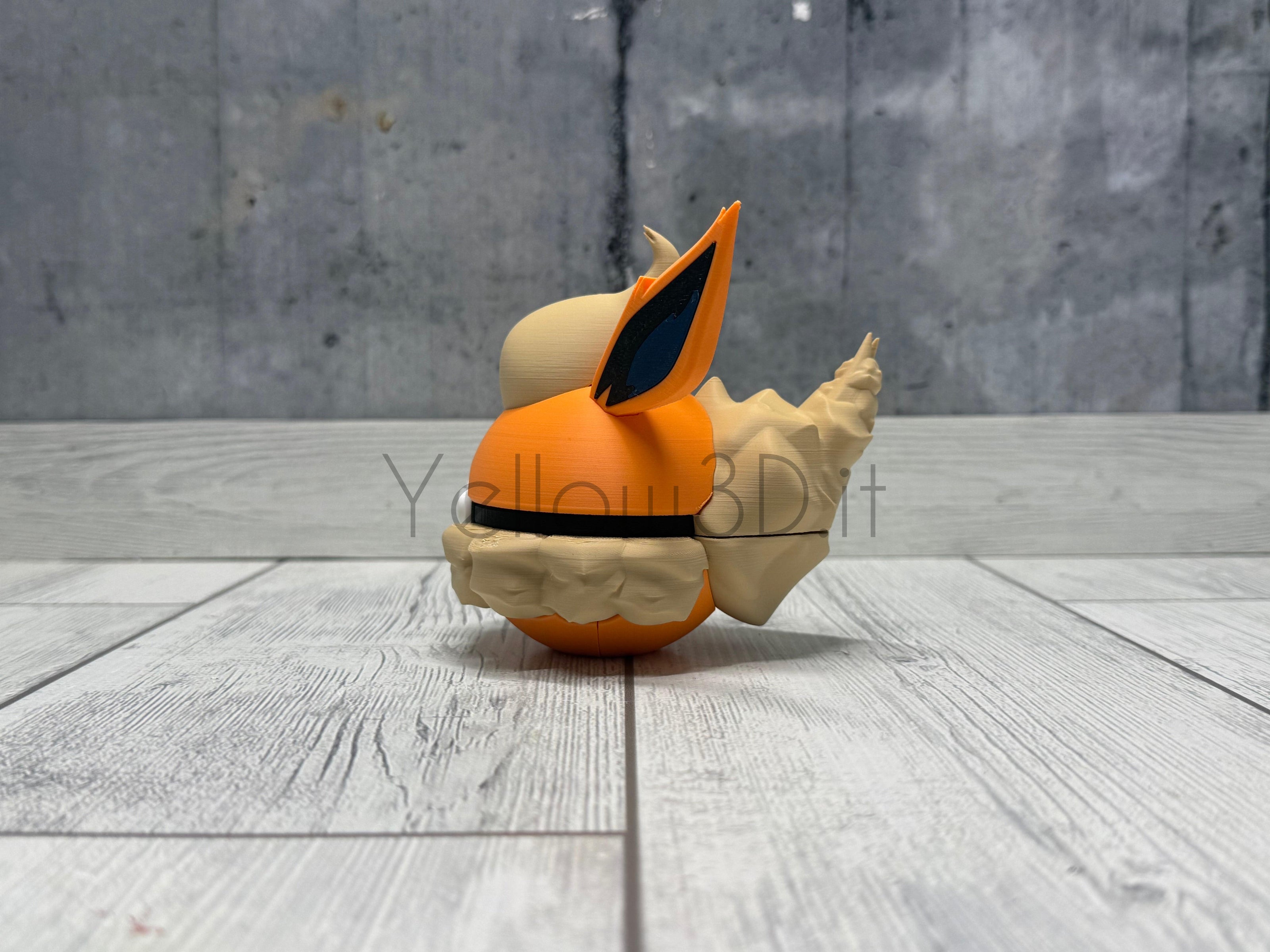 136. Flareon Fusionball Fanart