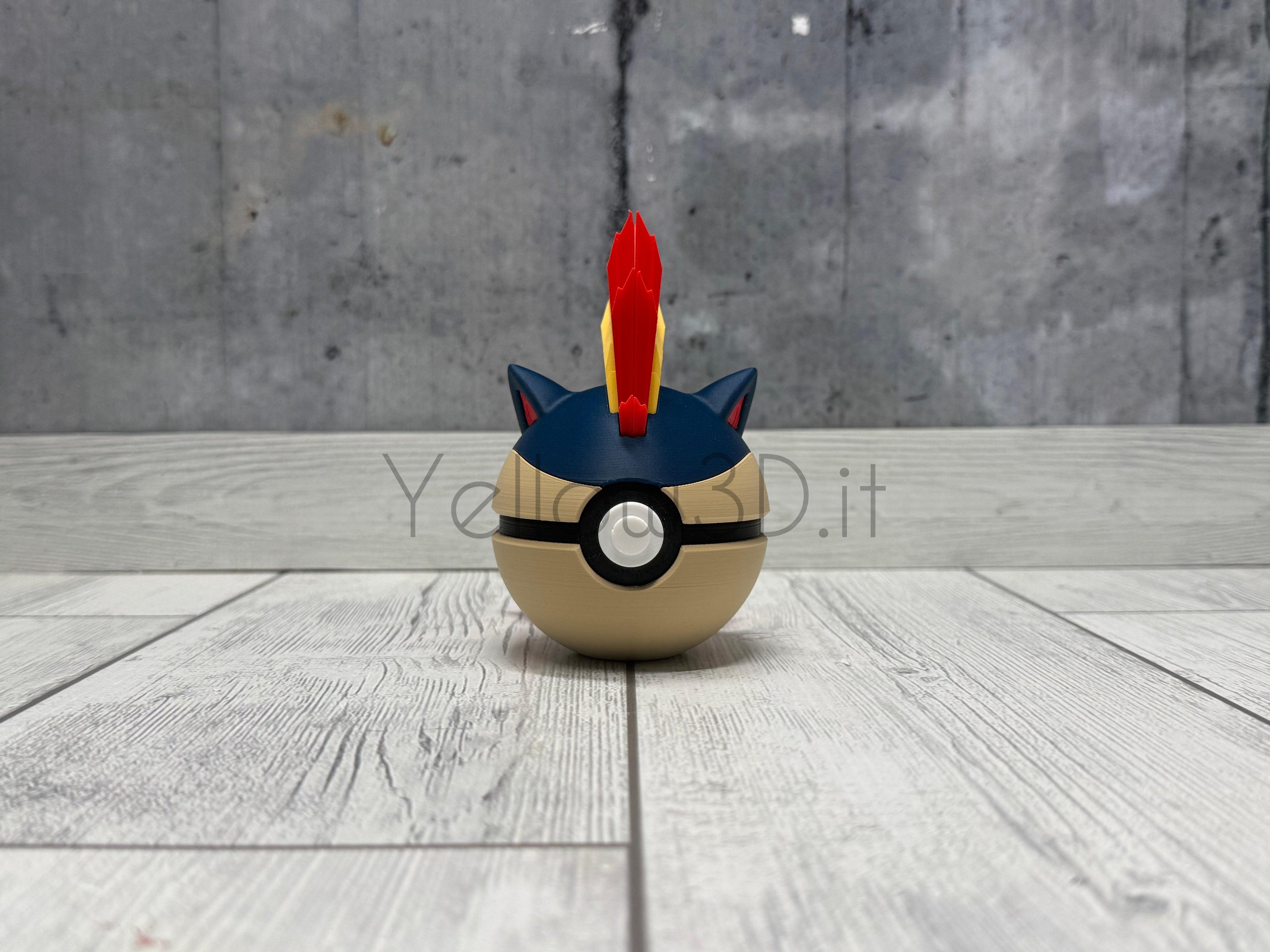 156. Quilava Fusionball Fanart
